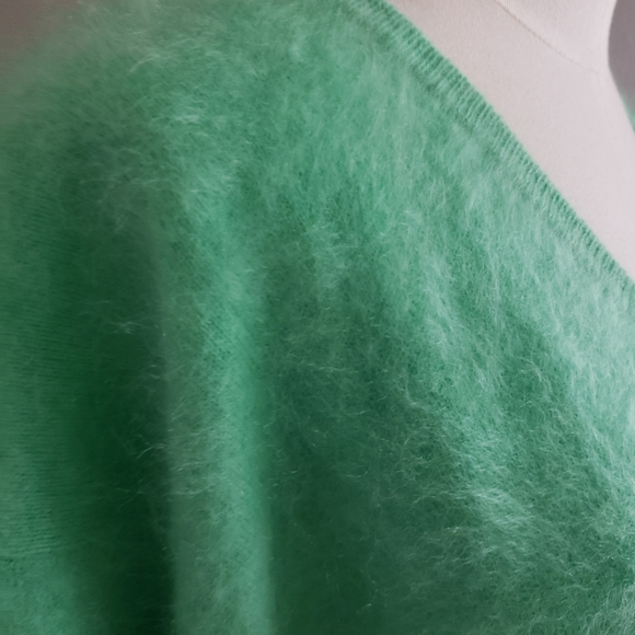 New! J.Crew Brushed Cashmere green sweater BV381 - Picture 4 of 10